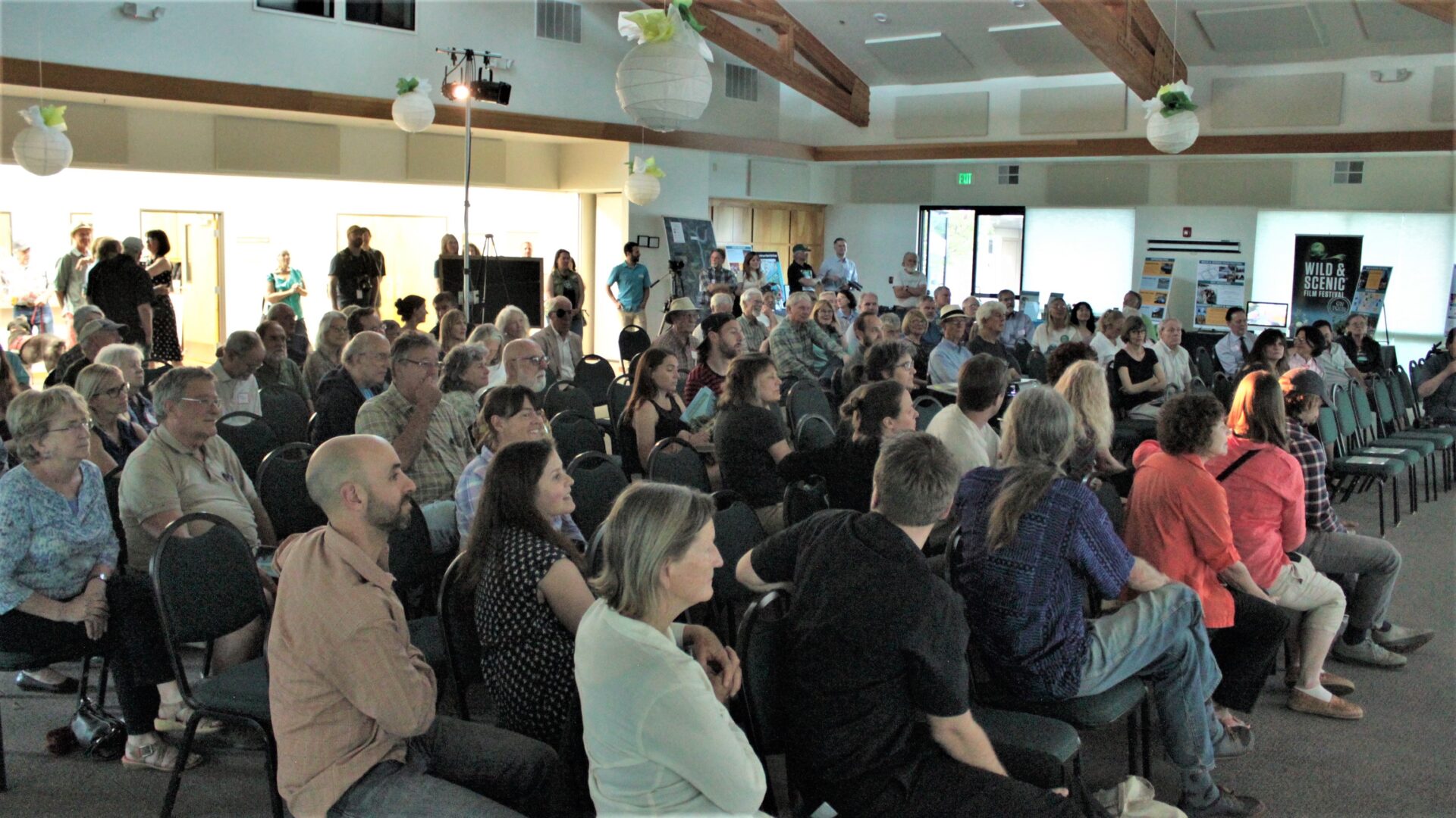 Audience listening at the State of the Yuba presentation